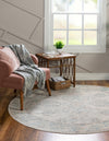 Heritage Retreat Collection Area Rug -  Hearth Round Beige  lifestyle 46