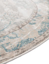 Heritage Retreat Collection Area Rug -  Hearth Round Beige  lifestyle 56