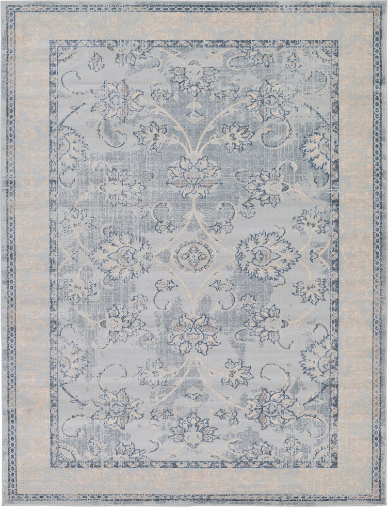 Heritage Retreat Collection Area Rug -  Hearth Rectangle Light Blue  lifestyle 2