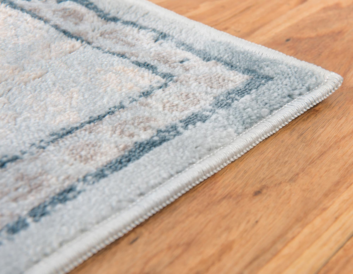 Heritage Retreat Collection Area Rug -  Hearth Rectangle Light Blue  lifestyle 5