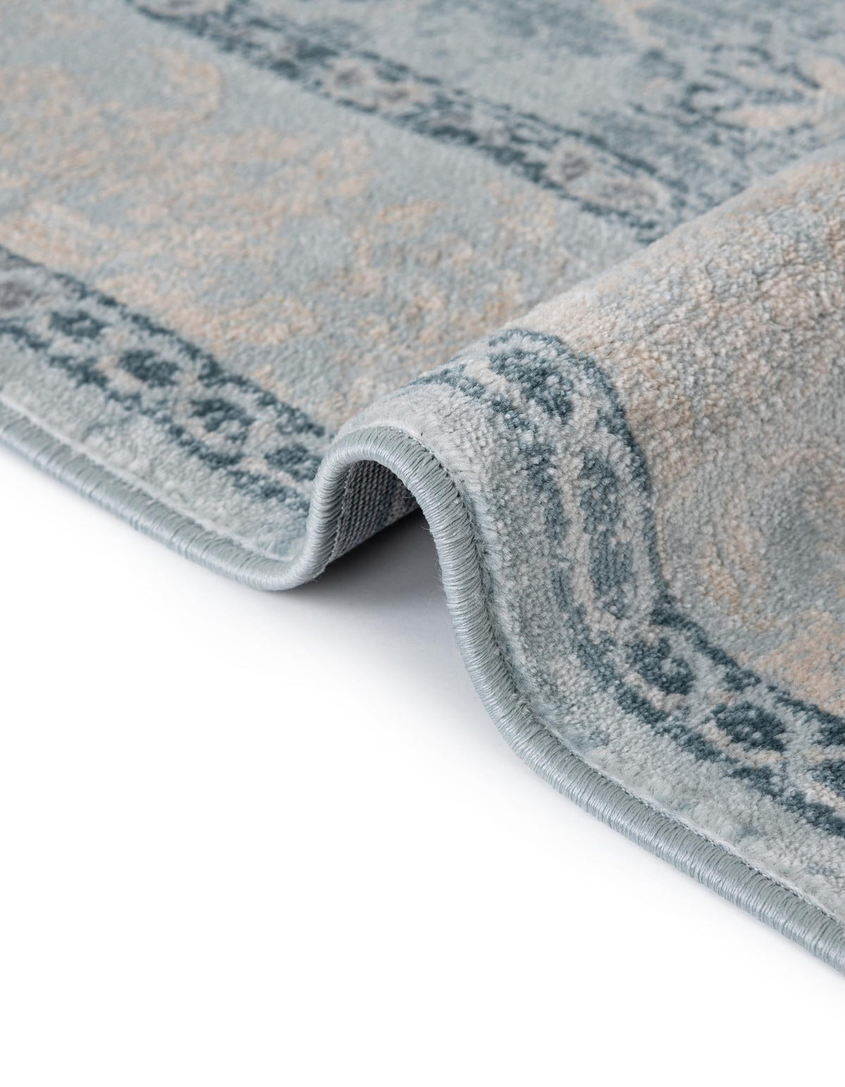 Heritage Retreat Collection Area Rug -  Hearth Rectangle Light Blue  lifestyle 19