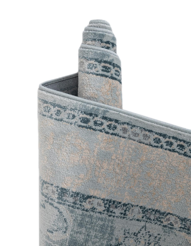 Heritage Retreat Collection Area Rug -  Hearth Rectangle Light Blue  lifestyle 20