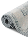 Heritage Retreat Collection Area Rug -  Hearth Rectangle Light Blue  lifestyle 21