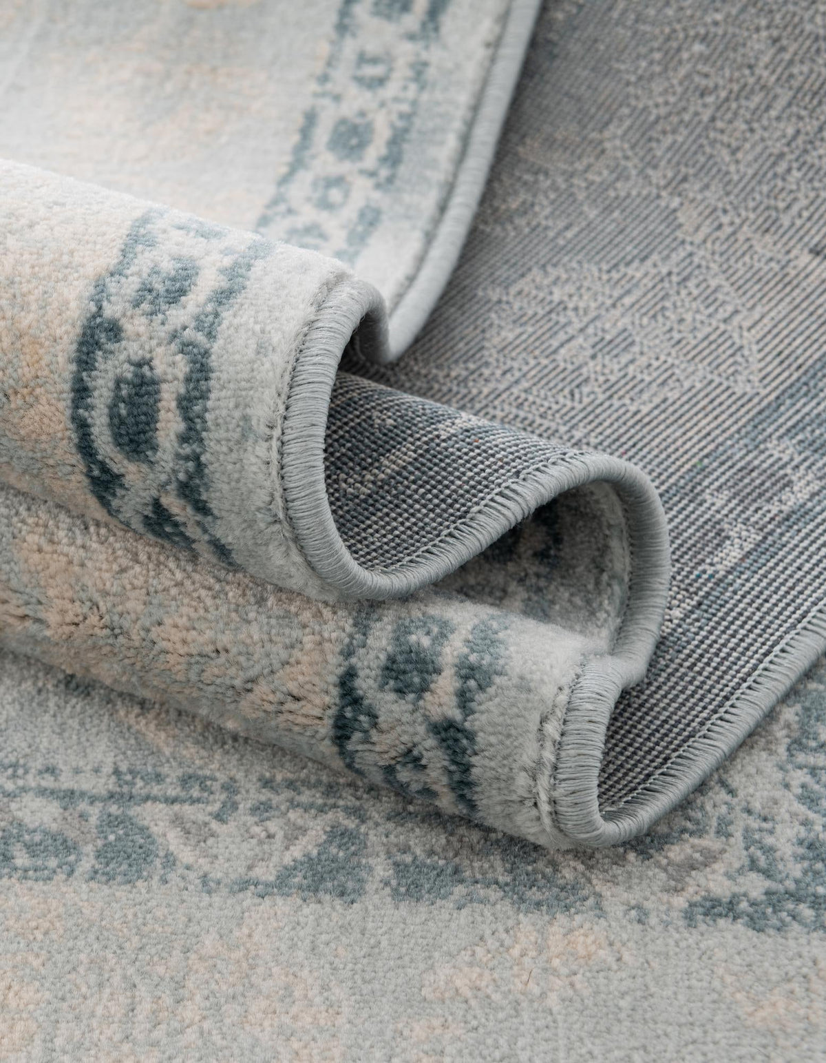 Heritage Retreat Collection Area Rug -  Hearth Rectangle Light Blue  lifestyle 22