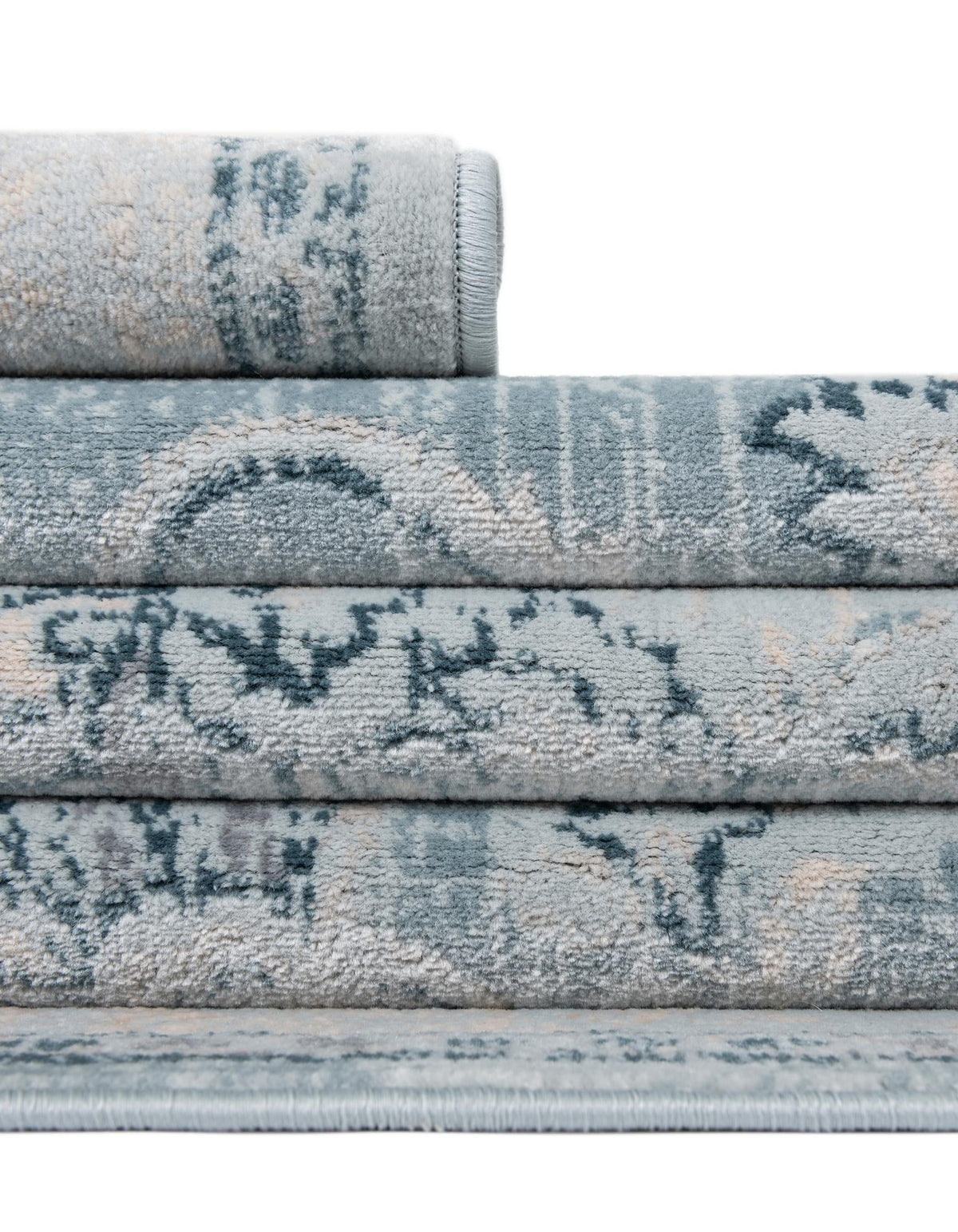 Heritage Retreat Collection Area Rug -  Hearth Rectangle Light Blue  lifestyle 23