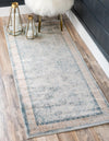 Heritage Retreat Collection Area Rug -  Hearth Runner Light Blue  lifestyle 32