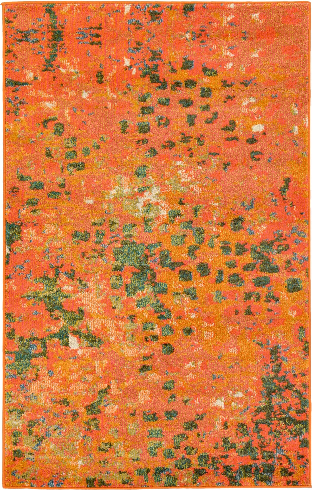 Sevilla Splendor Collection Area Rug - Alcazar Rectangle Orange  lifestyle 7