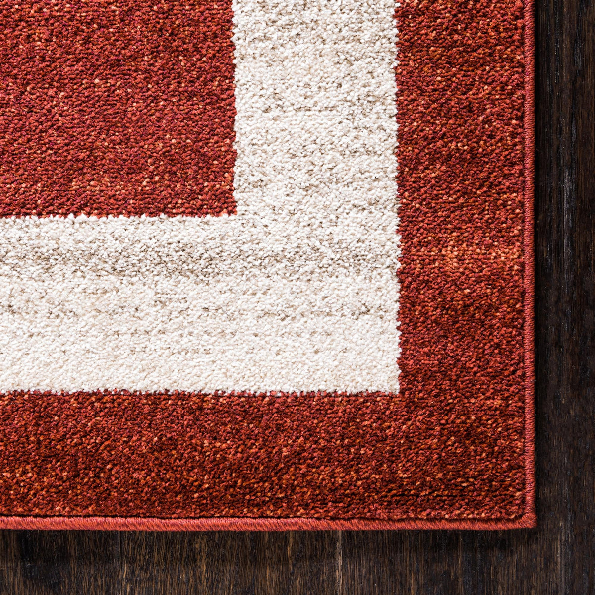 Studio Haven Collection Area Rug -  Alcove (Terracotta) Rectangle Terracotta  lifestyle 9