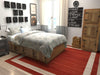 Studio Haven Collection Area Rug -  Alcove (Terracotta) Square Terracotta  lifestyle 19