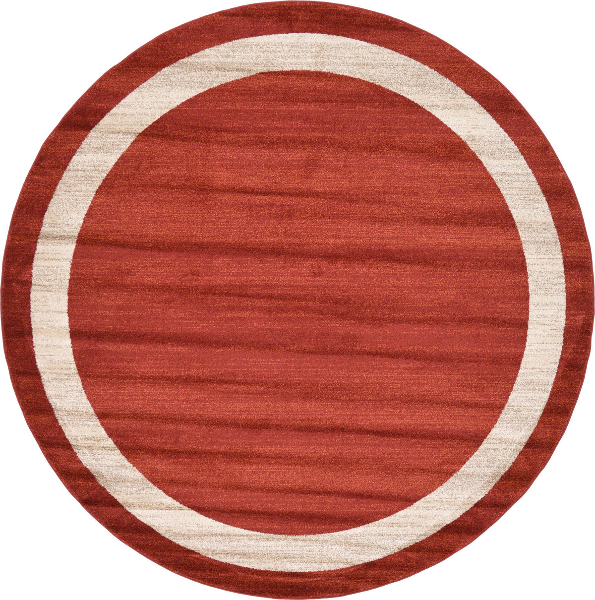 Studio Haven Collection Area Rug -  Alcove (Terracotta) Round Terracotta  lifestyle 14
