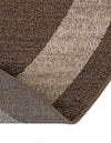 Studio Haven Collection Area Rug -  Alcove (Brown) Round Brown  lifestyle 32