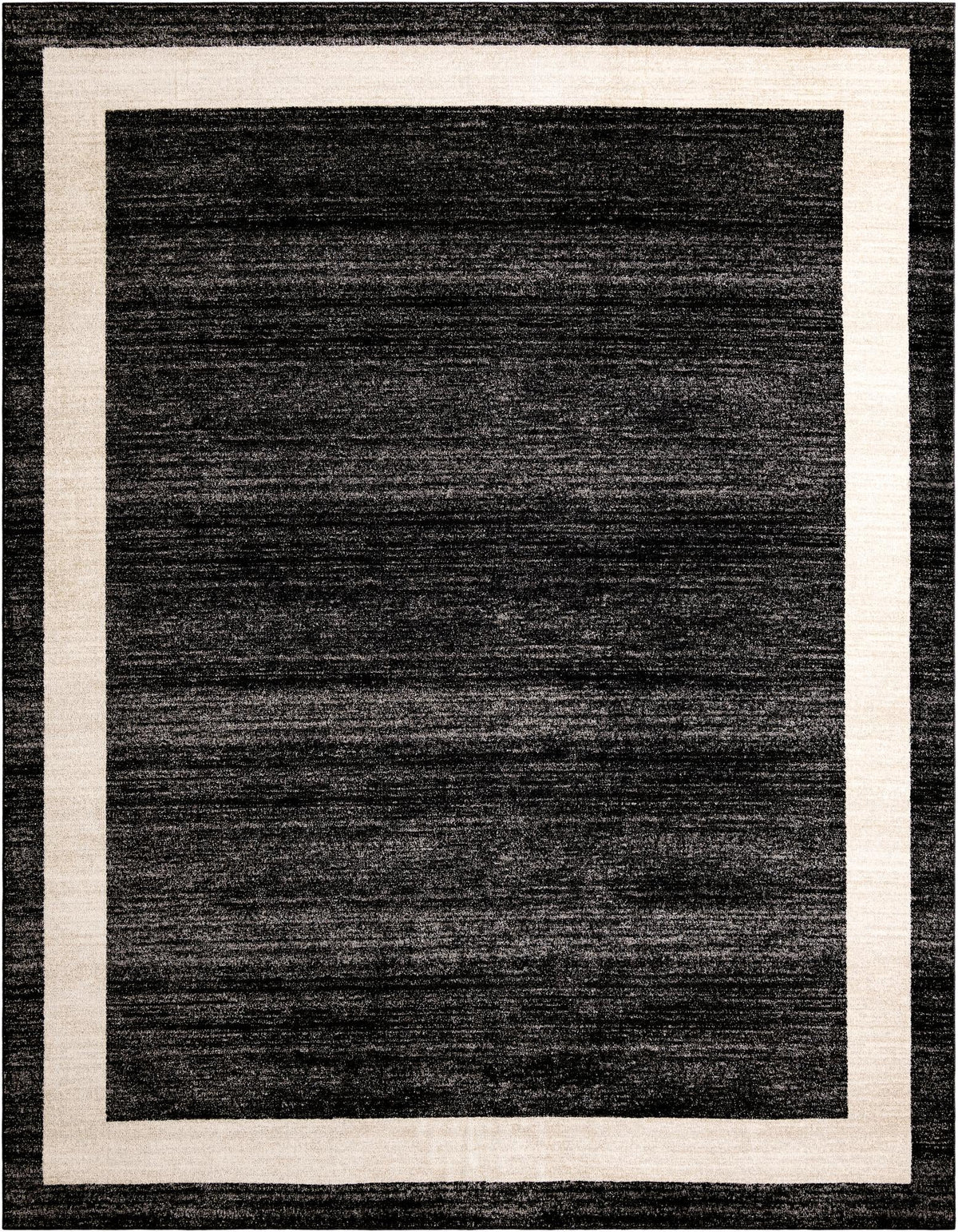 Studio Haven Collection Area Rug -  Alcove (Black) Rectangle Black Main