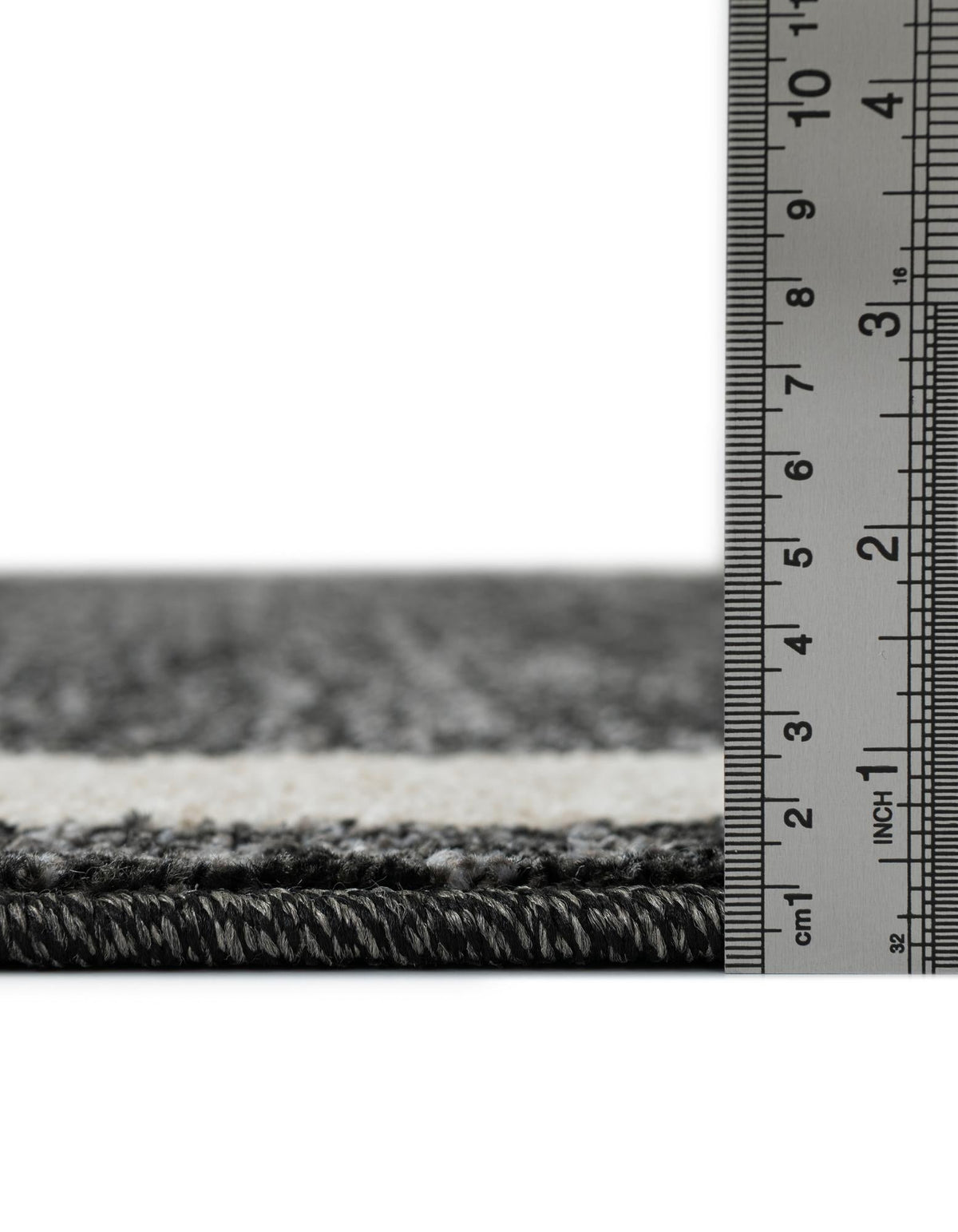 Studio Haven Collection Area Rug -  Alcove (Black) Rectangle Black  lifestyle 5