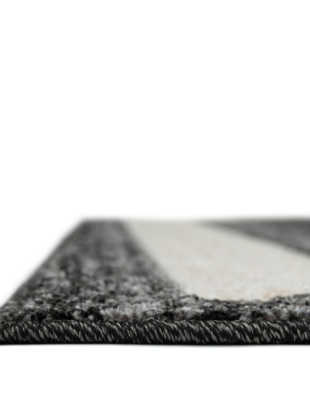 Studio Haven Collection Area Rug -  Alcove (Black) Rectangle Black  lifestyle 7