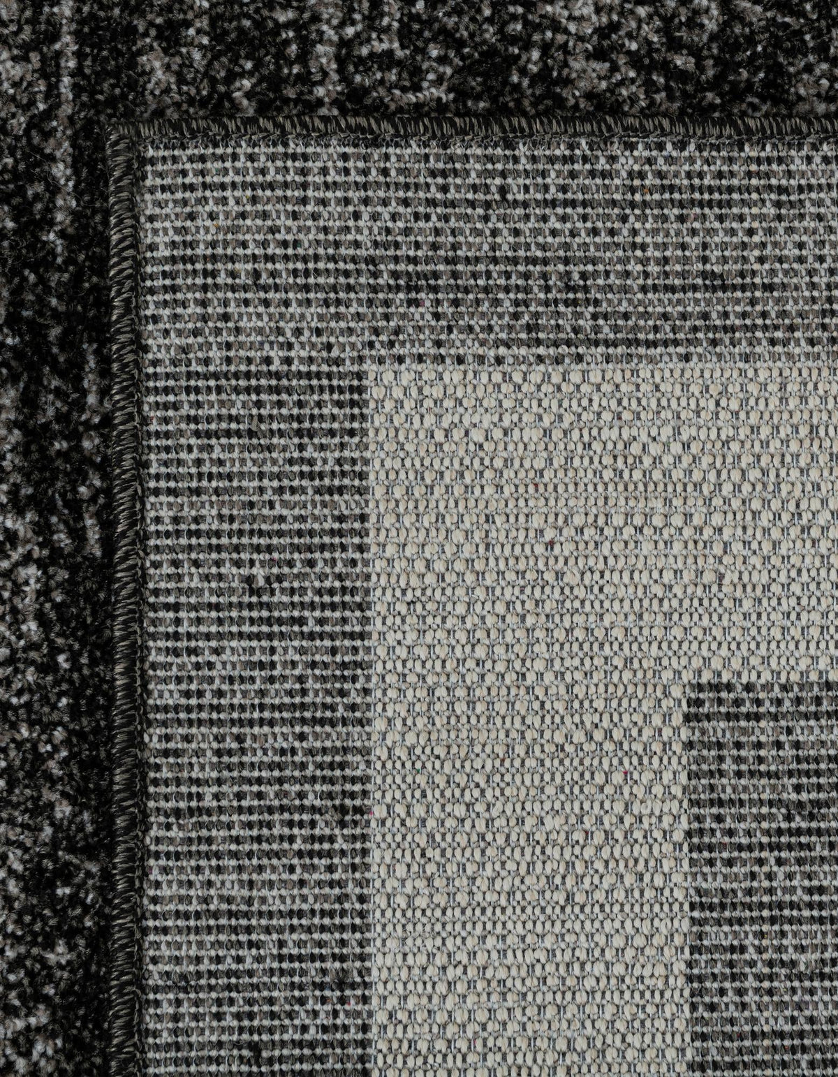Studio Haven Collection Area Rug -  Alcove (Black) Rectangle Black  lifestyle 9