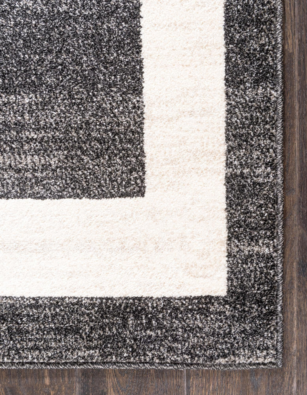 Studio Haven Collection Area Rug -  Alcove (Black) Rectangle Black  lifestyle 16