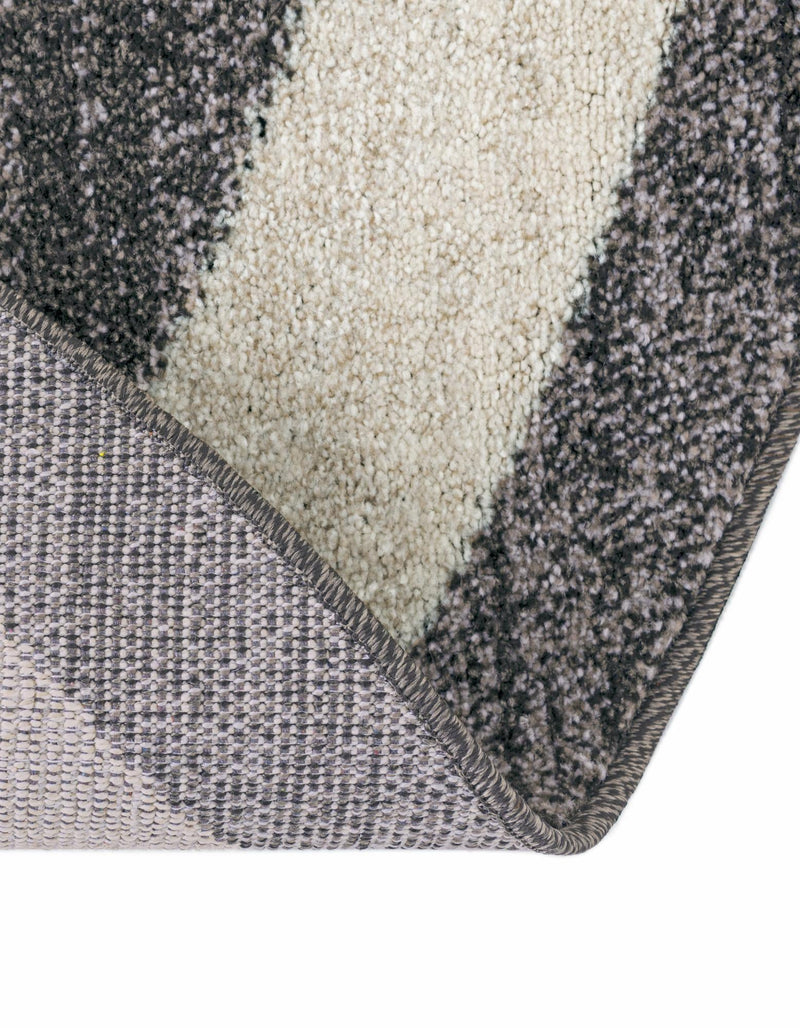 Studio Haven Collection Area Rug -  Alcove (Black) Round Black  lifestyle 33