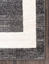 Studio Haven Collection Area Rug -  Alcove (Black) Runner Black  lifestyle 34