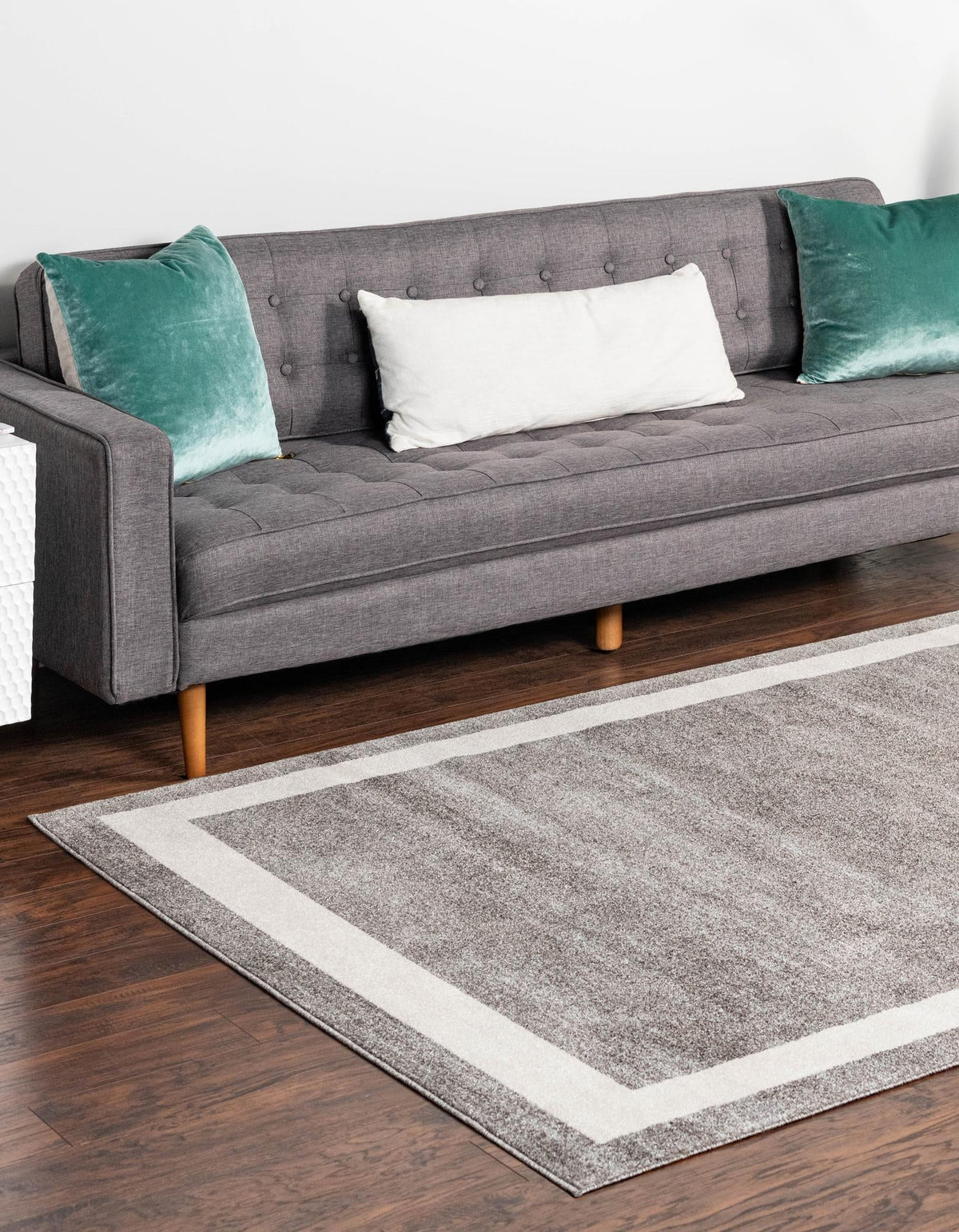 Studio Haven Collection Area Rug -  Alcove (Gray) Rectangle Gray  lifestyle 3