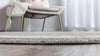 Studio Haven Collection Area Rug -  Alcove (Gray) Round Gray  lifestyle 24