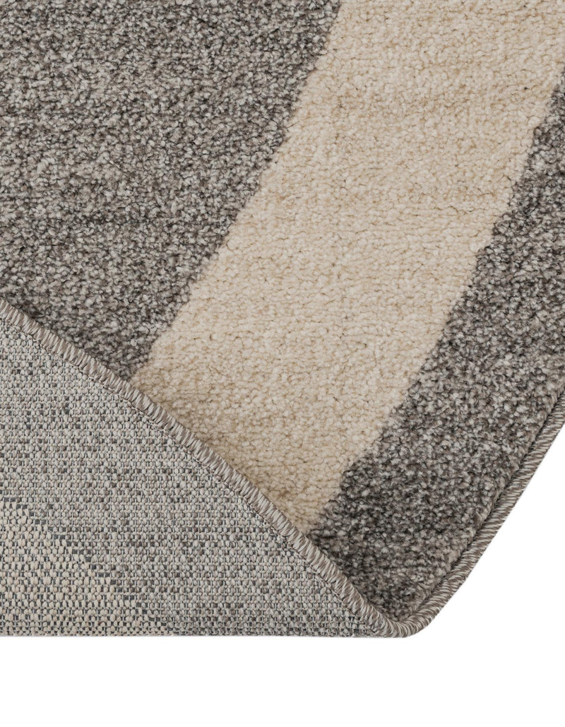 Studio Haven Collection Area Rug -  Alcove (Gray) Round Gray  lifestyle 34