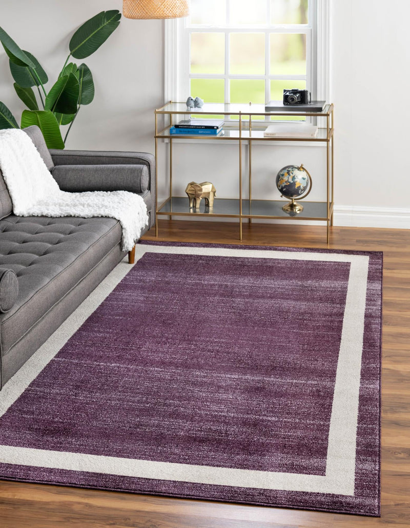 Studio Haven Collection Area Rug -  Alcove (Violet) Rectangle Violet  lifestyle 2
