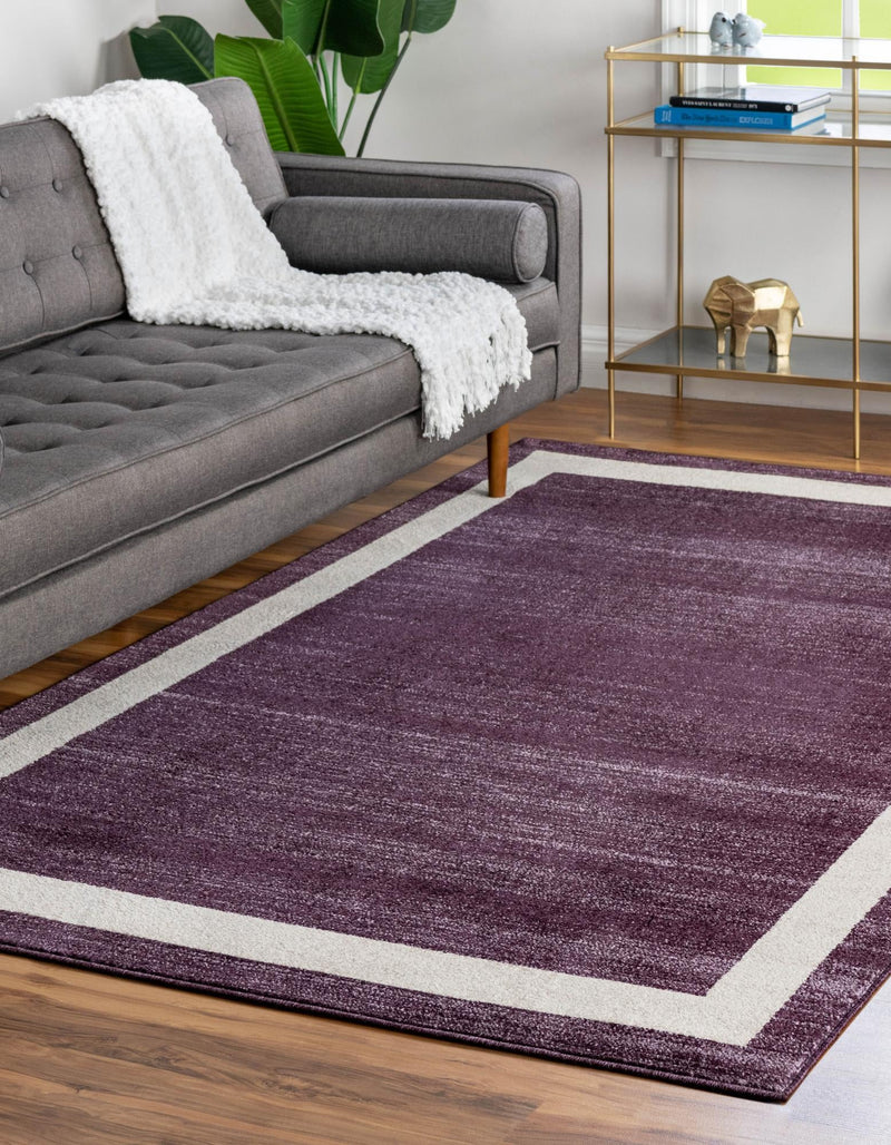 Studio Haven Collection Area Rug -  Alcove (Violet) Rectangle Violet  lifestyle 4