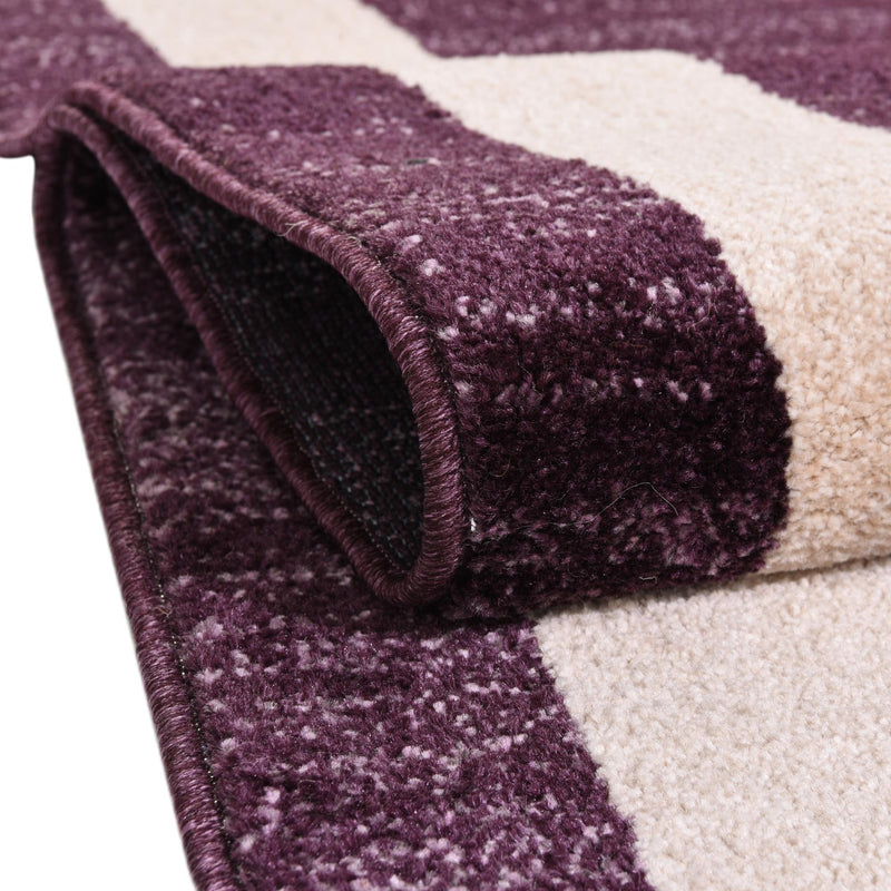 Studio Haven Collection Area Rug -  Alcove (Violet) Square Violet  lifestyle 19