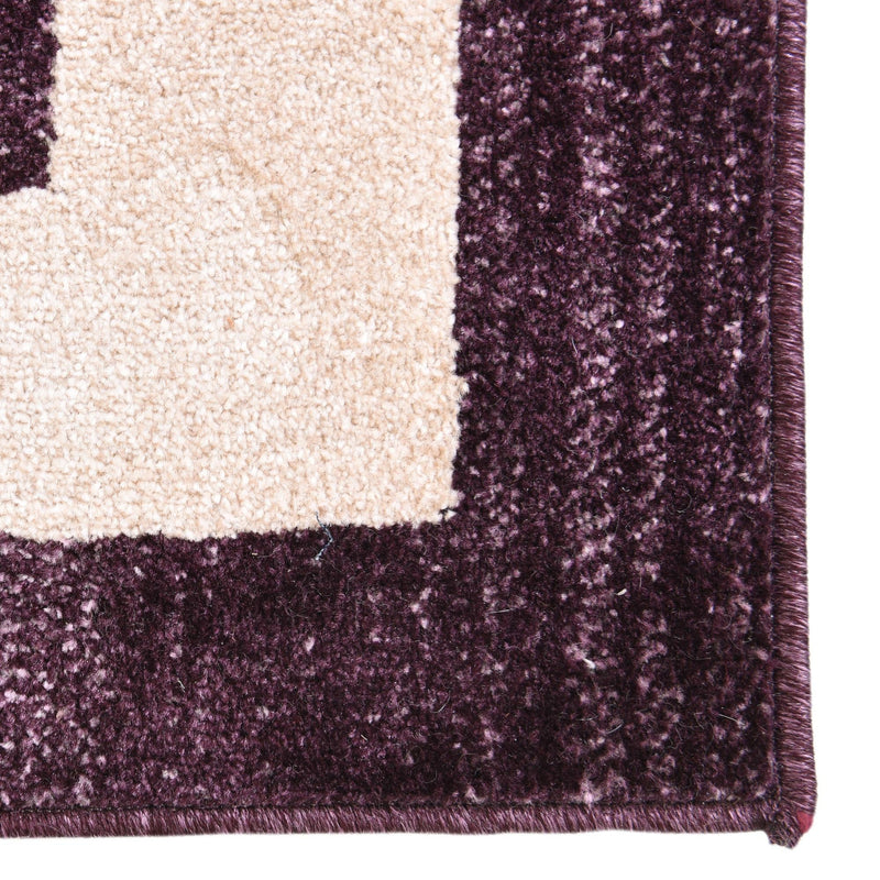Studio Haven Collection Area Rug -  Alcove (Violet) Square Violet  lifestyle 22