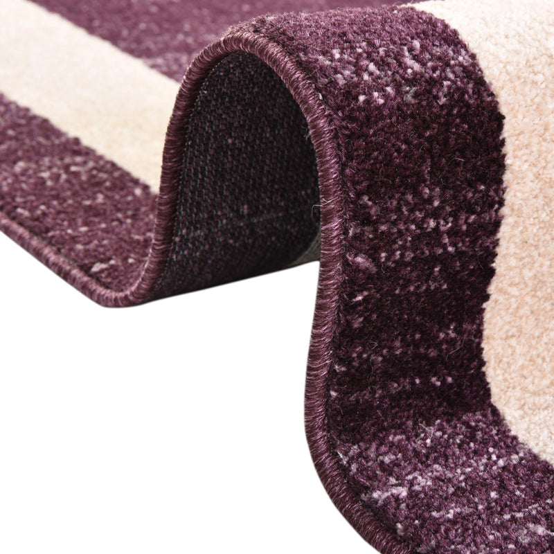 Studio Haven Collection Area Rug -  Alcove (Violet) Square Violet  lifestyle 31