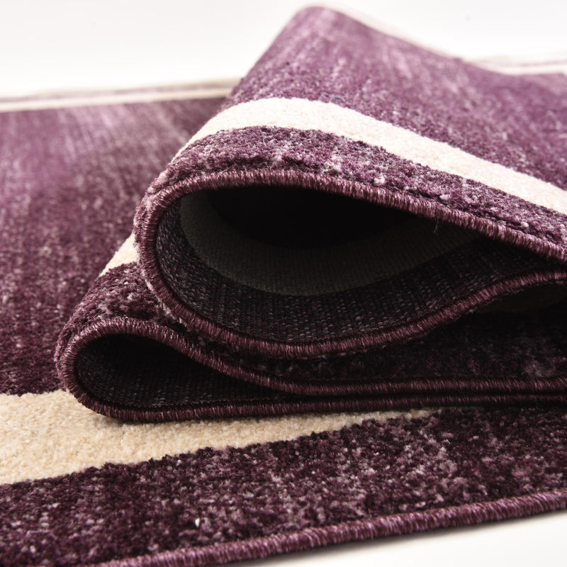 Studio Haven Collection Area Rug -  Alcove (Violet) Square Violet  lifestyle 40