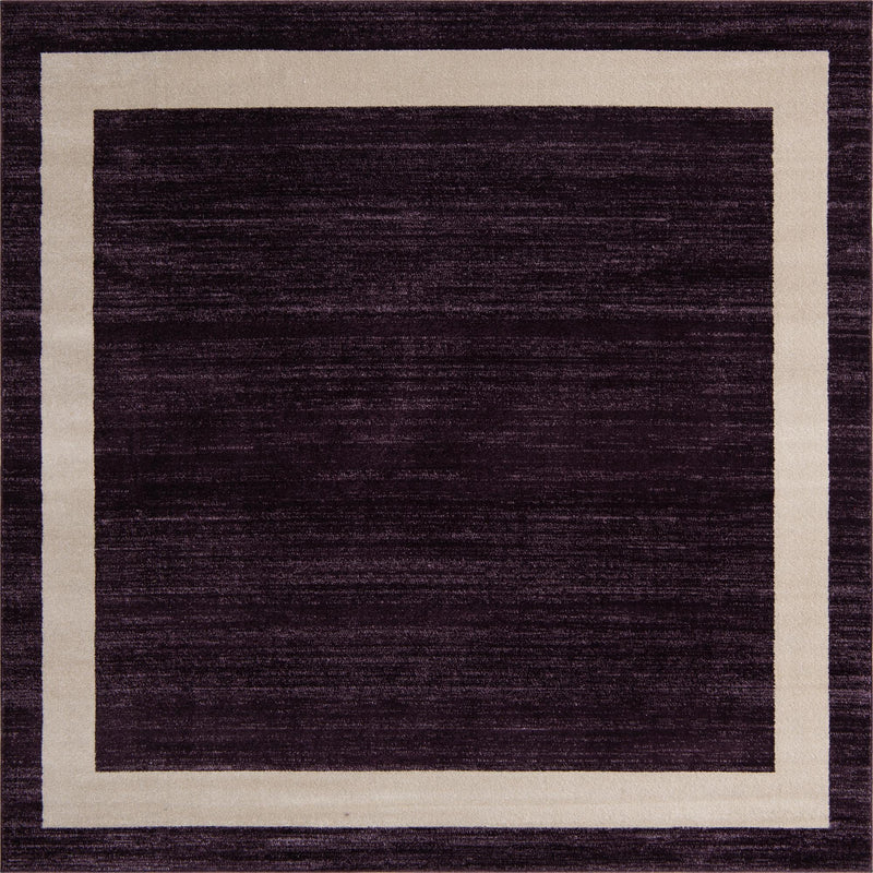 Studio Haven Collection Area Rug -  Alcove (Violet) Square Violet  lifestyle 5