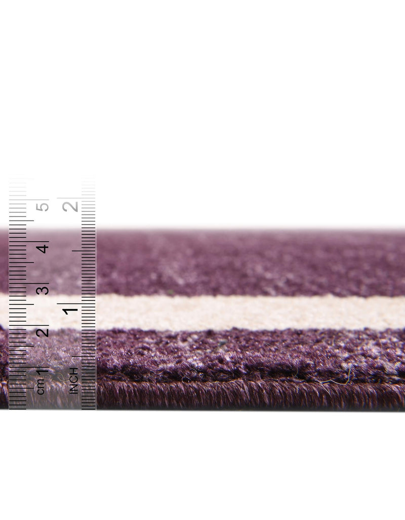 Studio Haven Collection Area Rug -  Alcove (Violet) Round Violet  lifestyle 17