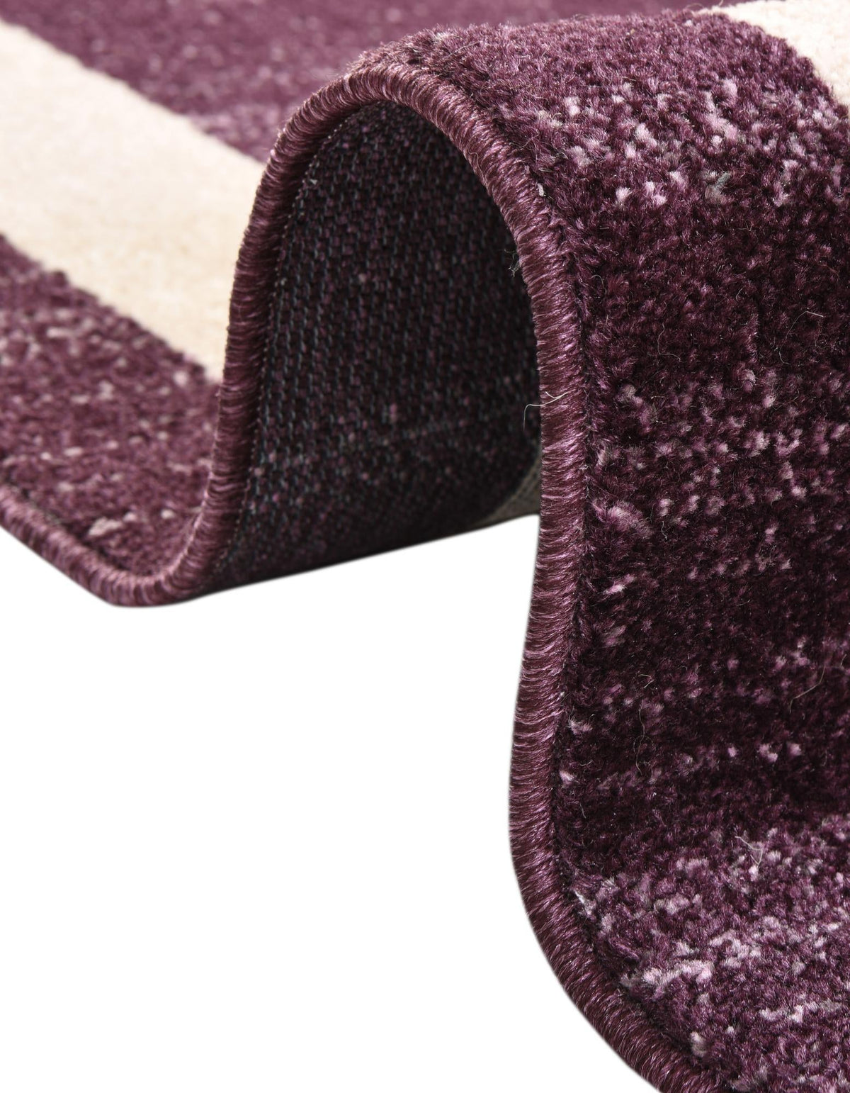 Studio Haven Collection Area Rug -  Alcove (Violet) Round Violet  lifestyle 32