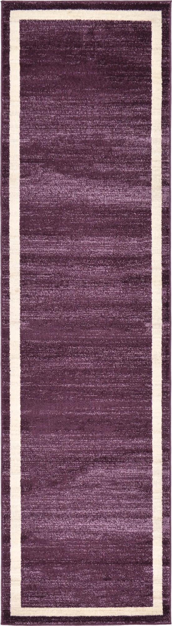Studio Haven Collection Area Rug -  Alcove (Violet) Runner Violet  lifestyle 6