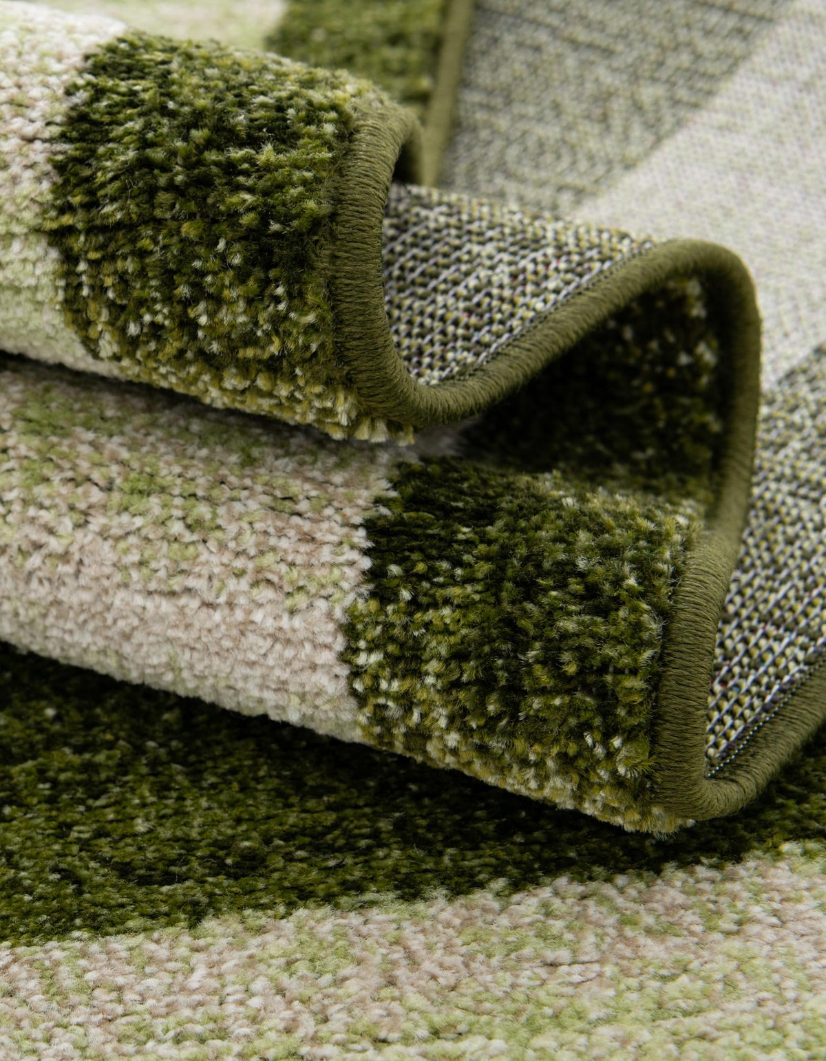 Studio Haven Collection Area Rug -  Alcove (Green) Rectangle Green  lifestyle 13