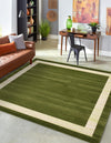 Studio Haven Collection Area Rug -  Alcove (Green) Square Green  lifestyle 21