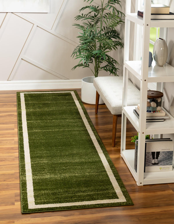 Studio Haven Collection Area Rug -  Alcove (Green) Runner Green  lifestyle 23