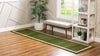 Studio Haven Collection Area Rug -  Alcove (Green) Runner Green  lifestyle 27