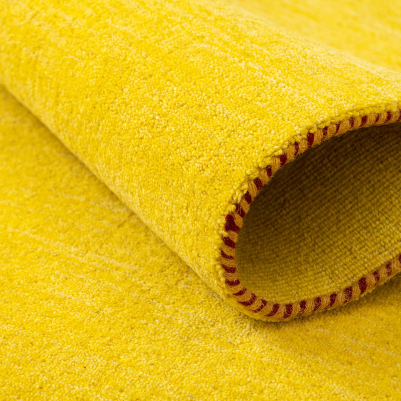 Tonal Oasis Collection Area Rug -  Lenox (Yellow) Rectangle Yellow  lifestyle 6