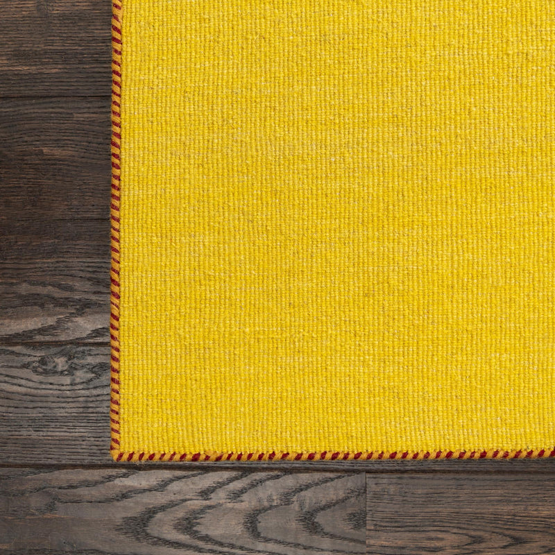 Tonal Oasis Collection Area Rug -  Lenox (Yellow) Rectangle Yellow  lifestyle 9