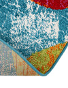 Venetian Elegance Collection Area Rug -  Giudecca Round Blue  lifestyle 23