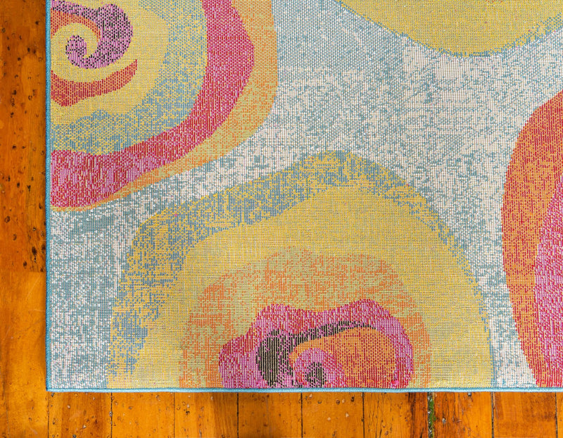 Venetian Elegance Collection Area Rug -  Giudecca Rectangle Blue  lifestyle 10