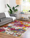 Venetian Elegance Collection Area Rug -  SanMarco Rectangle Multi  lifestyle 3