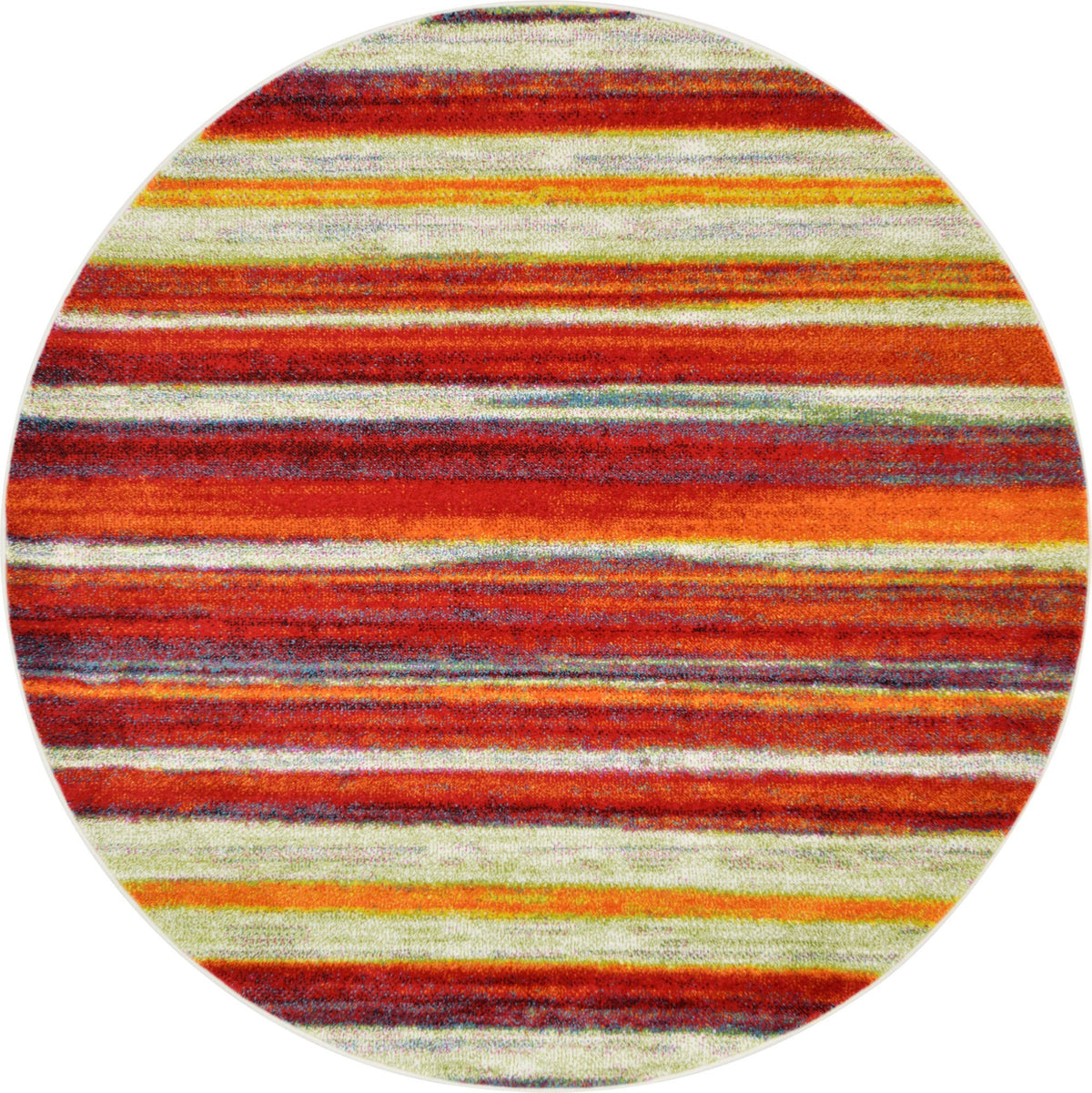 Venetian Elegance Collection Area Rug -  Caorle Round Multi  lifestyle 17