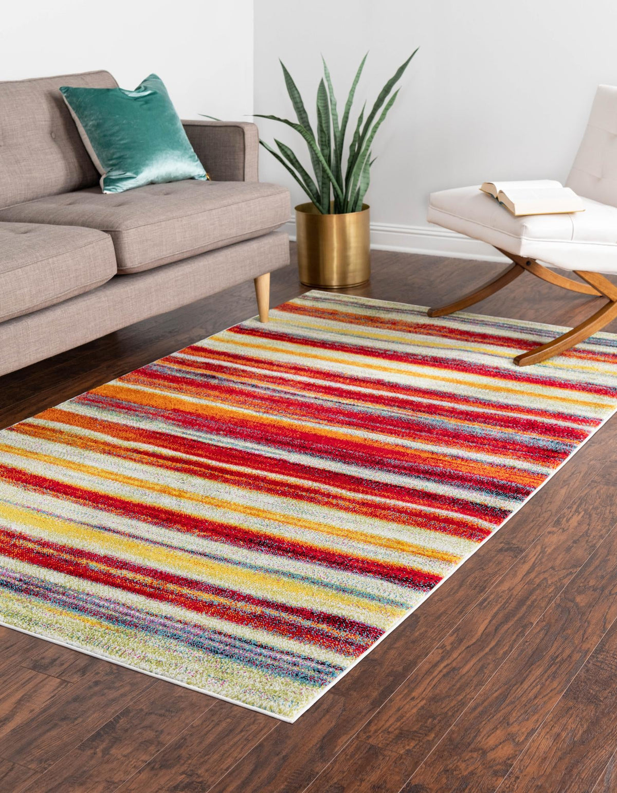 Venetian Elegance Collection Area Rug -  Caorle Rectangle Multi  lifestyle 3