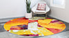 Venetian Elegance Collection Area Rug -  Malamocco Round Multi  lifestyle 15
