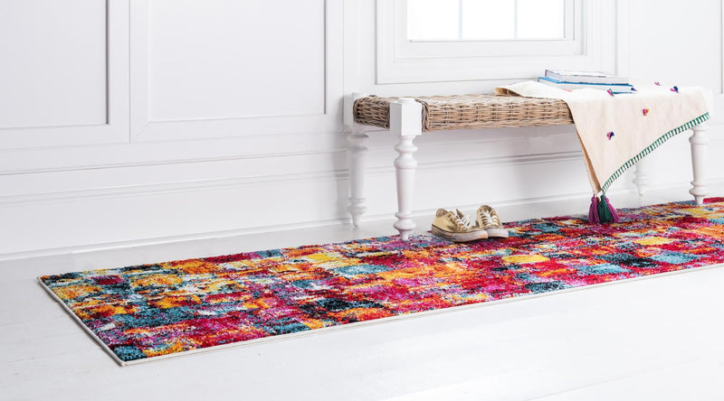 Venetian Elegance Collection Area Rug -  Sant'Erasmo Runner Multi  lifestyle 16