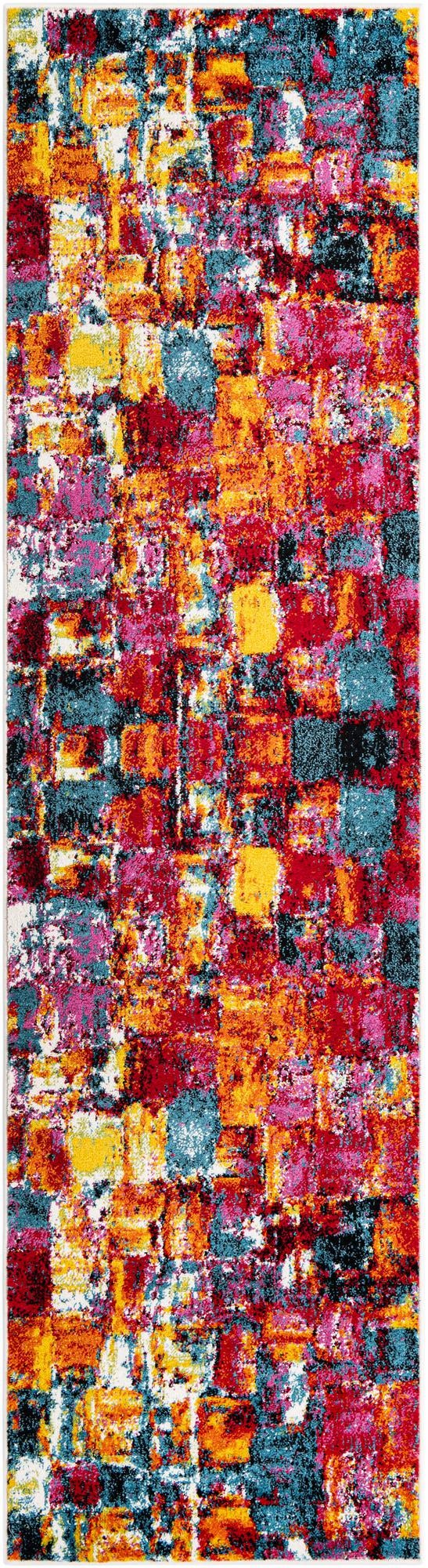 Venetian Elegance Collection Area Rug -  Sant'Erasmo Runner Multi  lifestyle 12