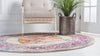 Serenade Oasis Collection Area Rug - Mirage Round Beige  lifestyle 21